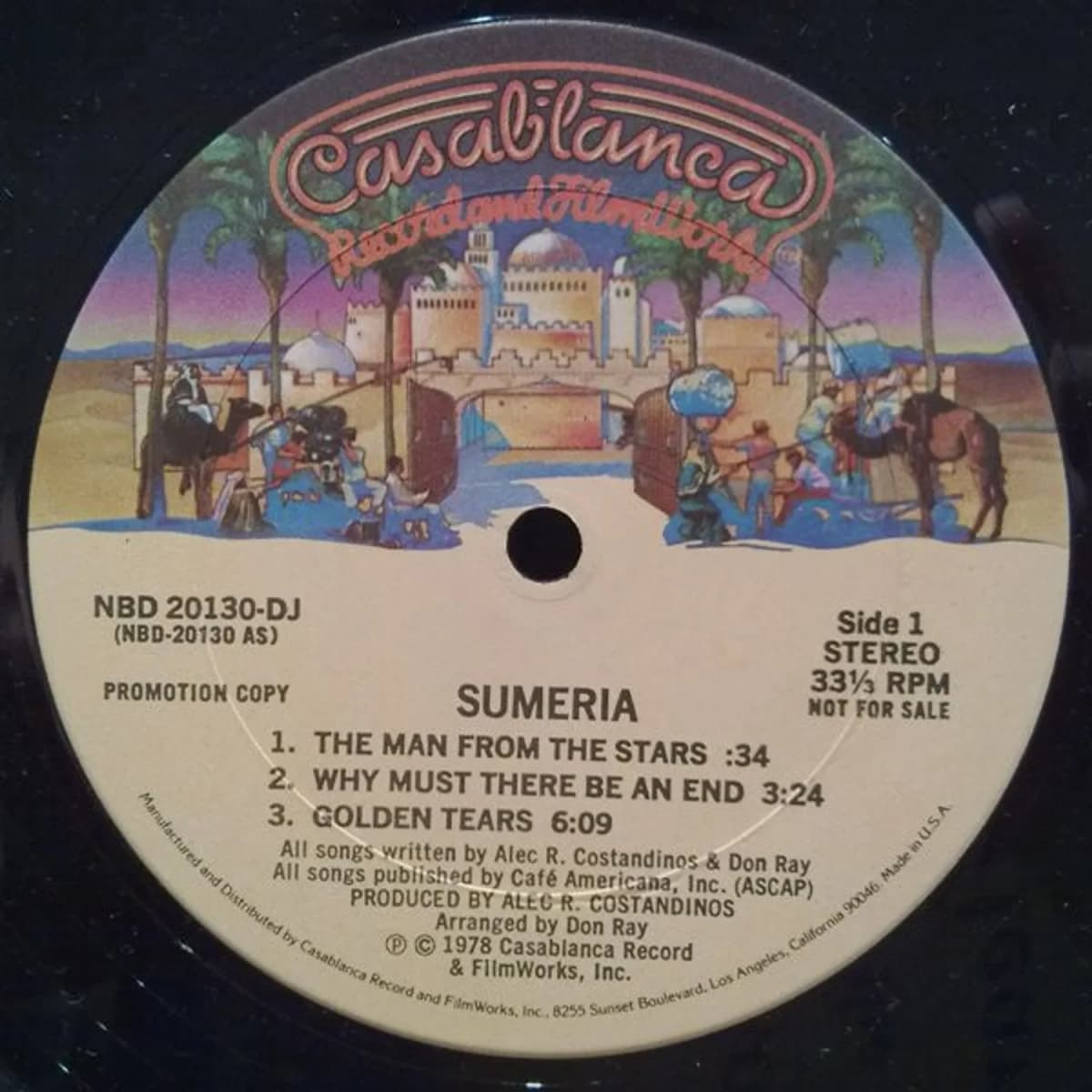 Sumeria – The Man From The Stars / Why Must There Be An End / Golden Tears