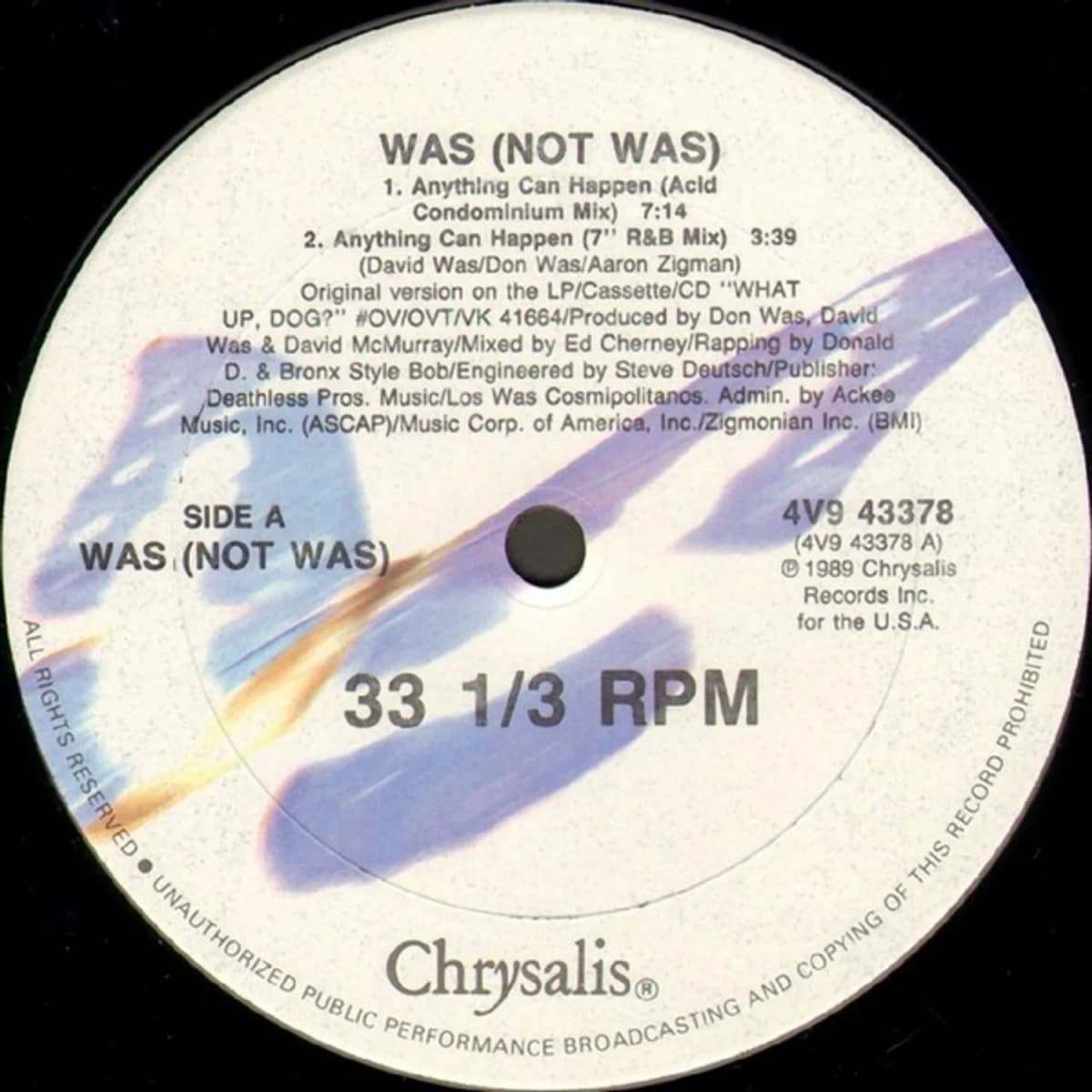 Was (Not Was) – Anything Can Happen