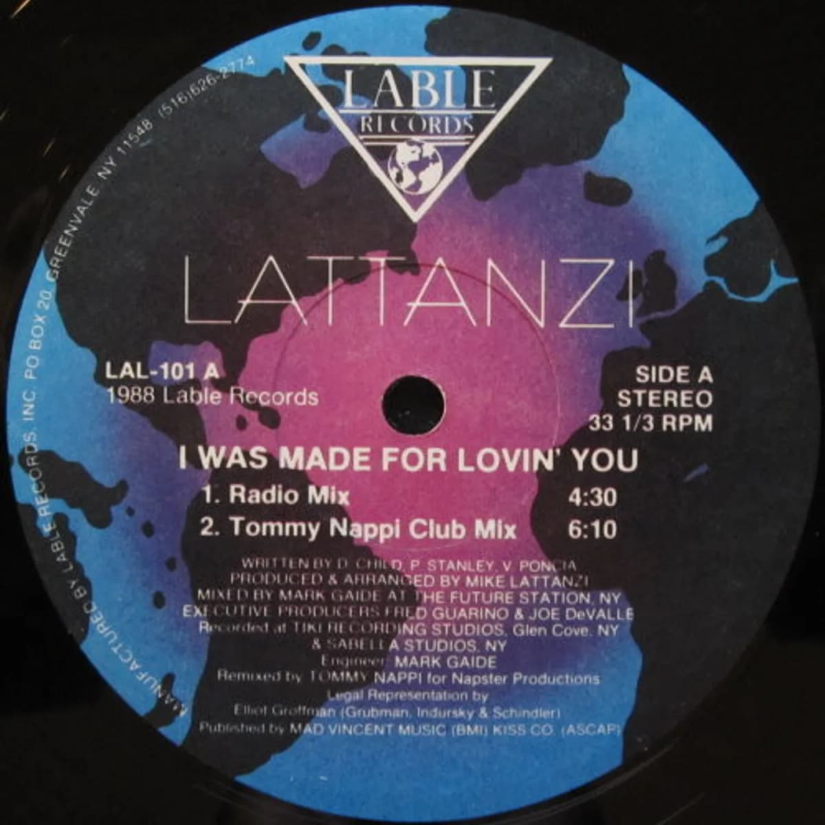 Michael Lattanzi – I Was Made For Loving You
