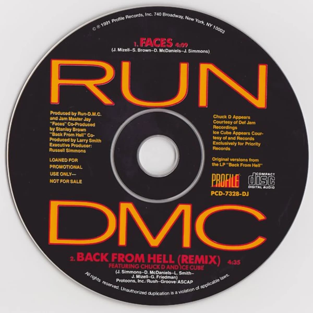 Run-DMC – Faces / Back From Hell (Remix)
