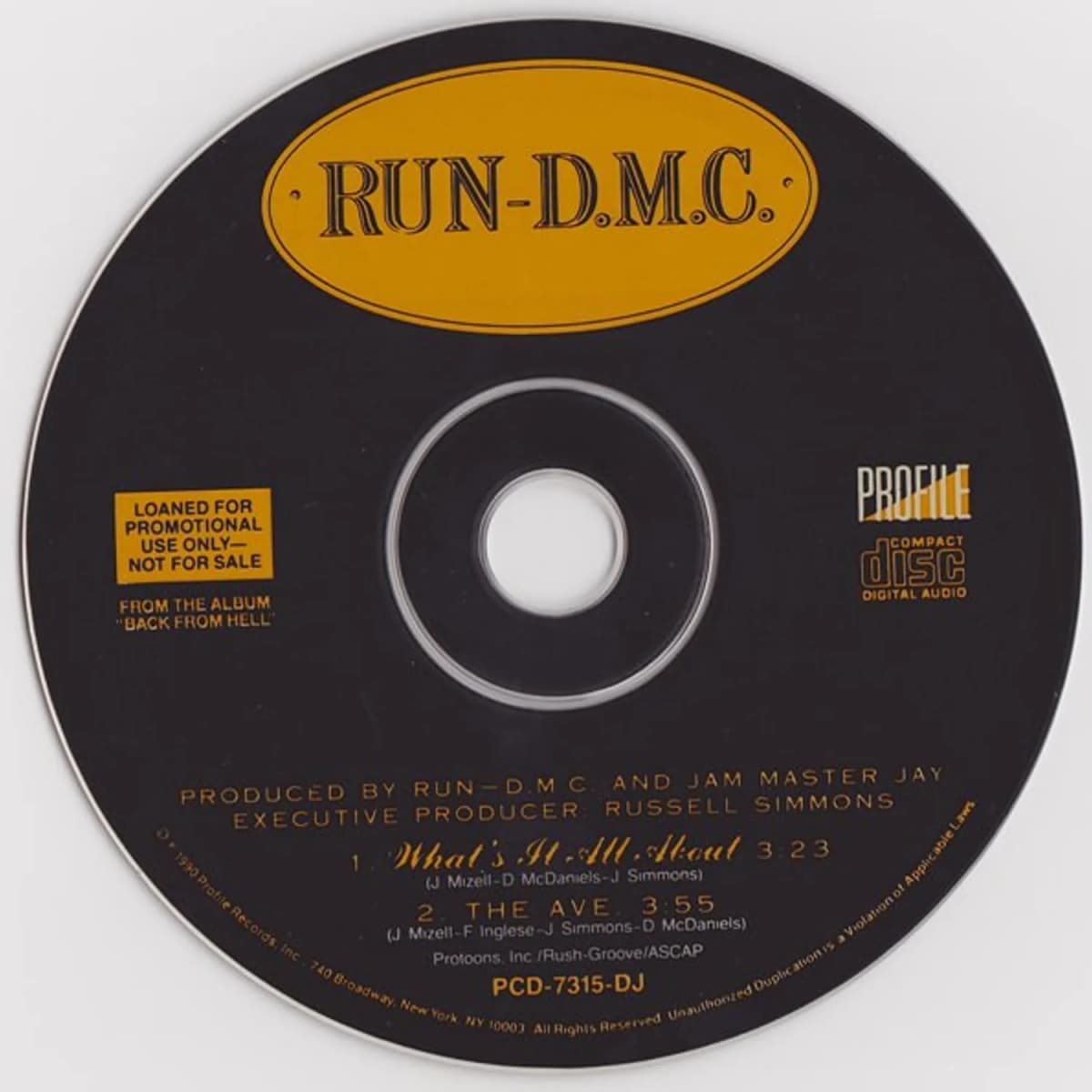 Run-DMC – What's It All About / The Ave.
