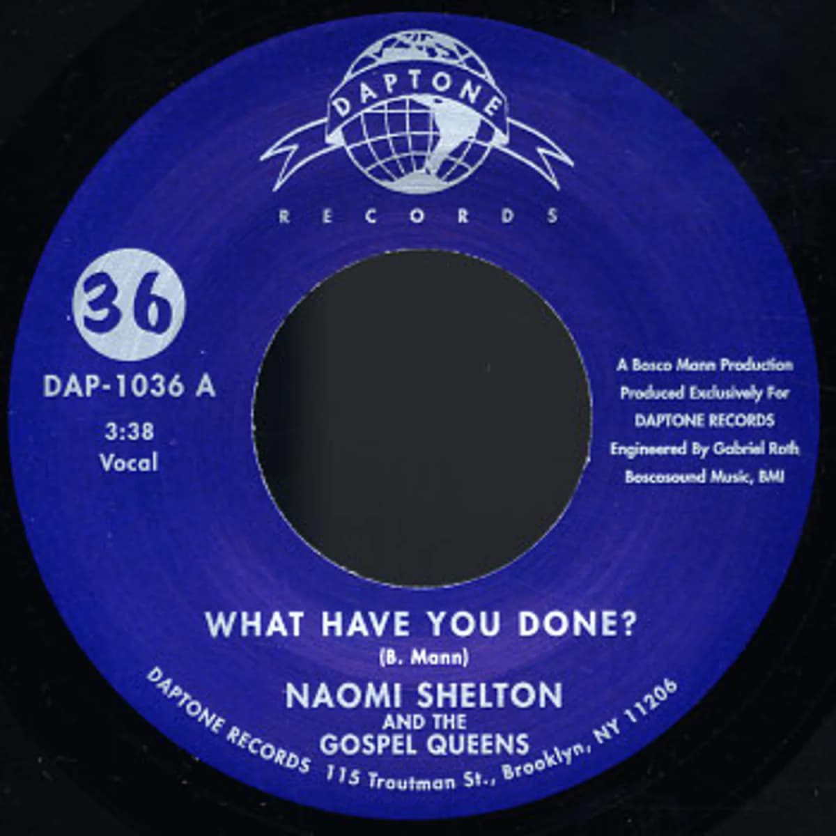 Naomi Shelton, The Gospel Queens – What Have You Done?