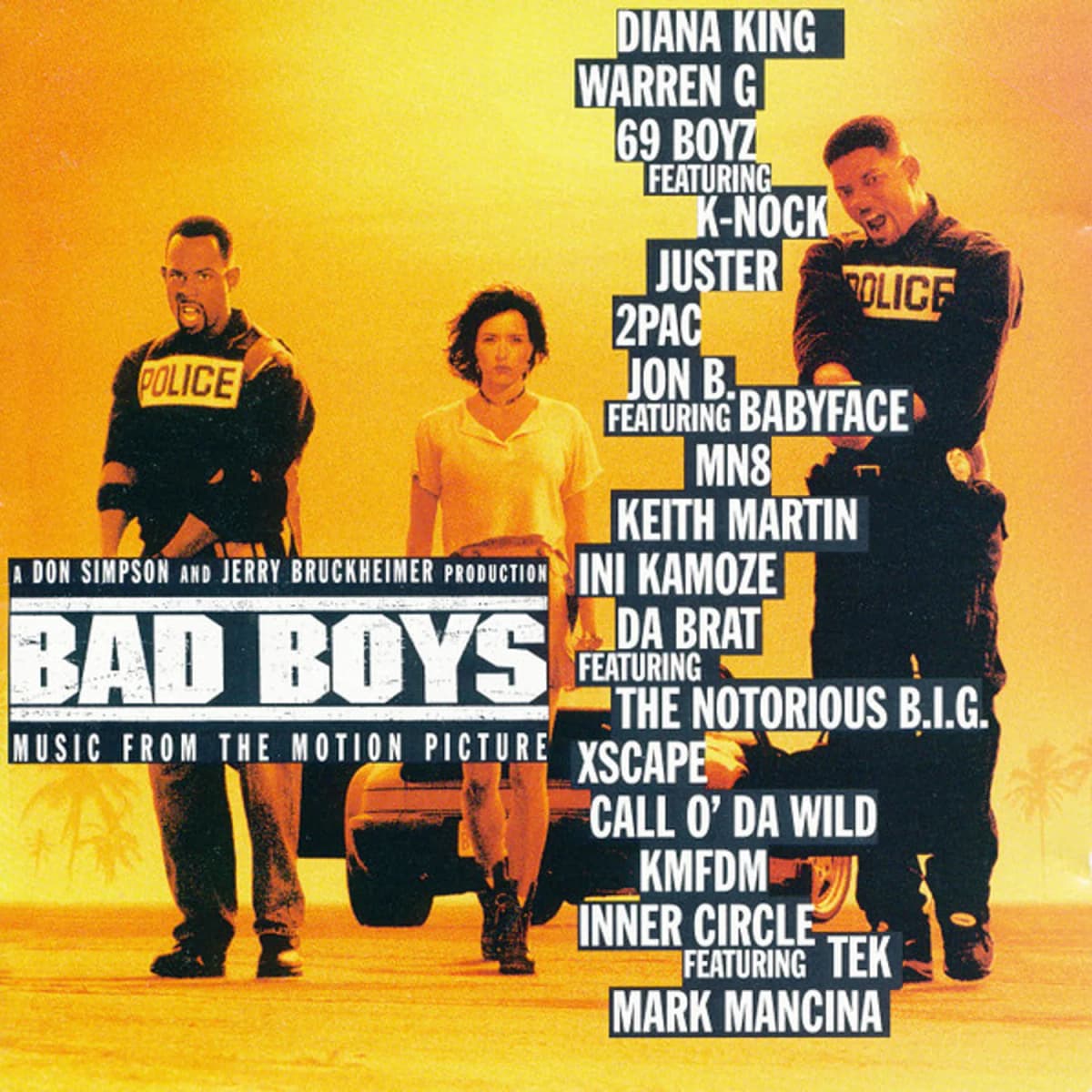 Various – Bad Boys - Music From The Motion Picture