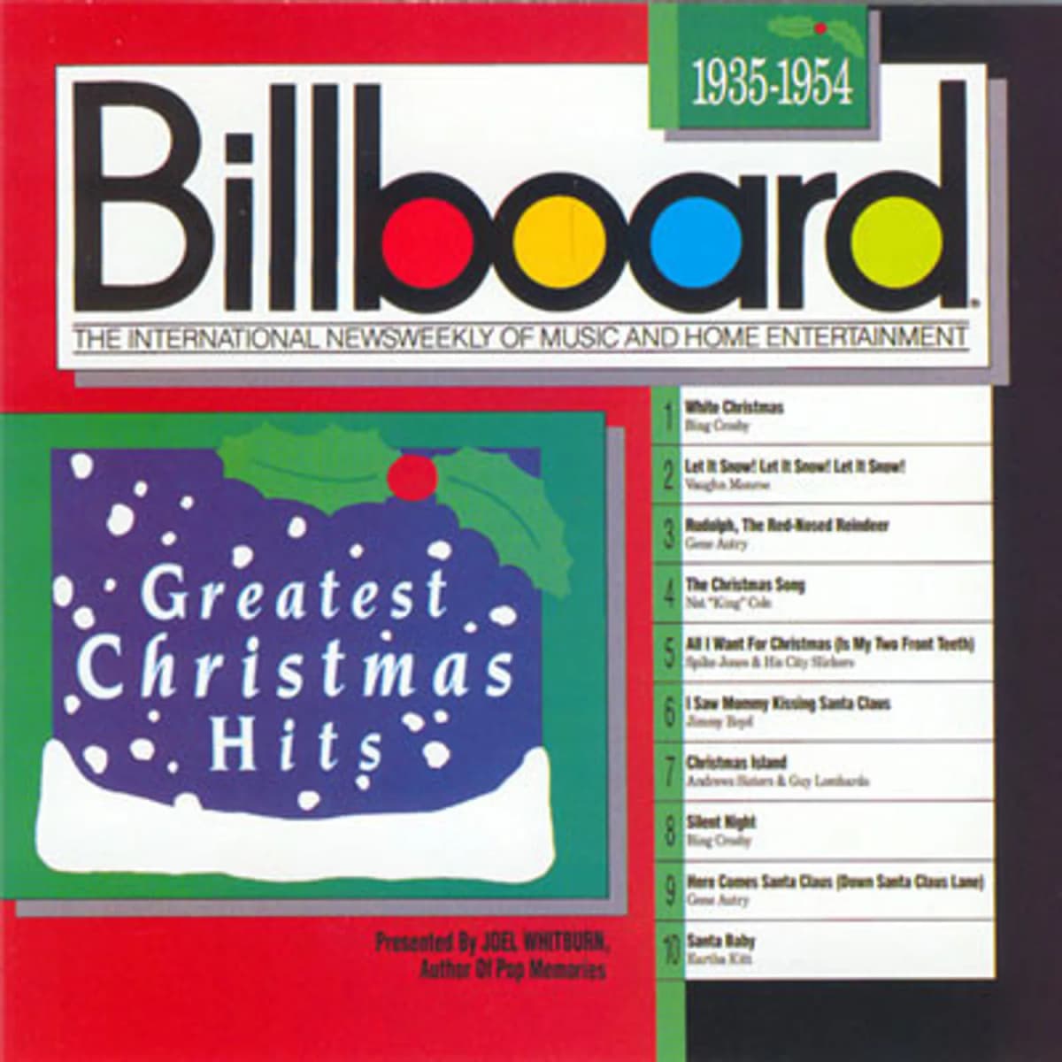 Various – Greatest Christmas Hits Billboard 1935-1954