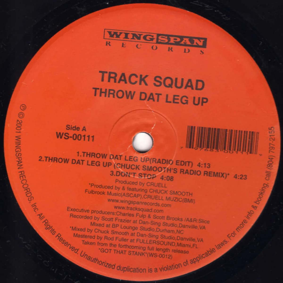 Track Squad – Throw Dat Leg Up