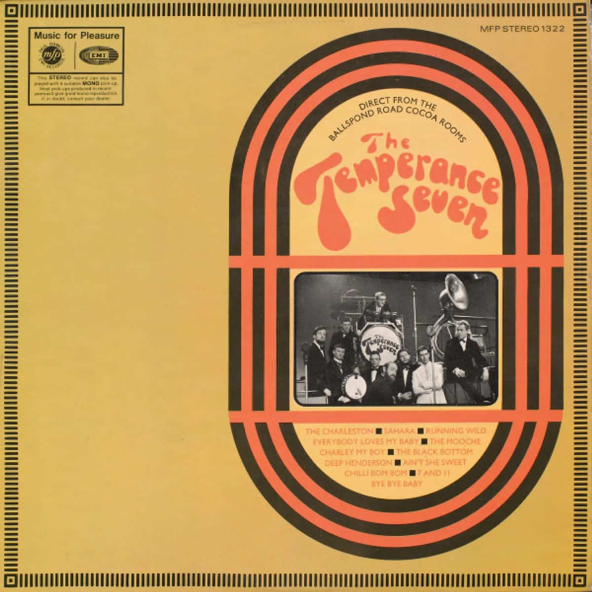 The Temperance Seven – Direct From The Ballspond Road Cocoa Rooms