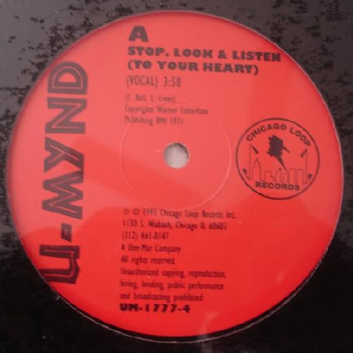 U-Mynd – Stop, Look & Listen (To Your Heart)
