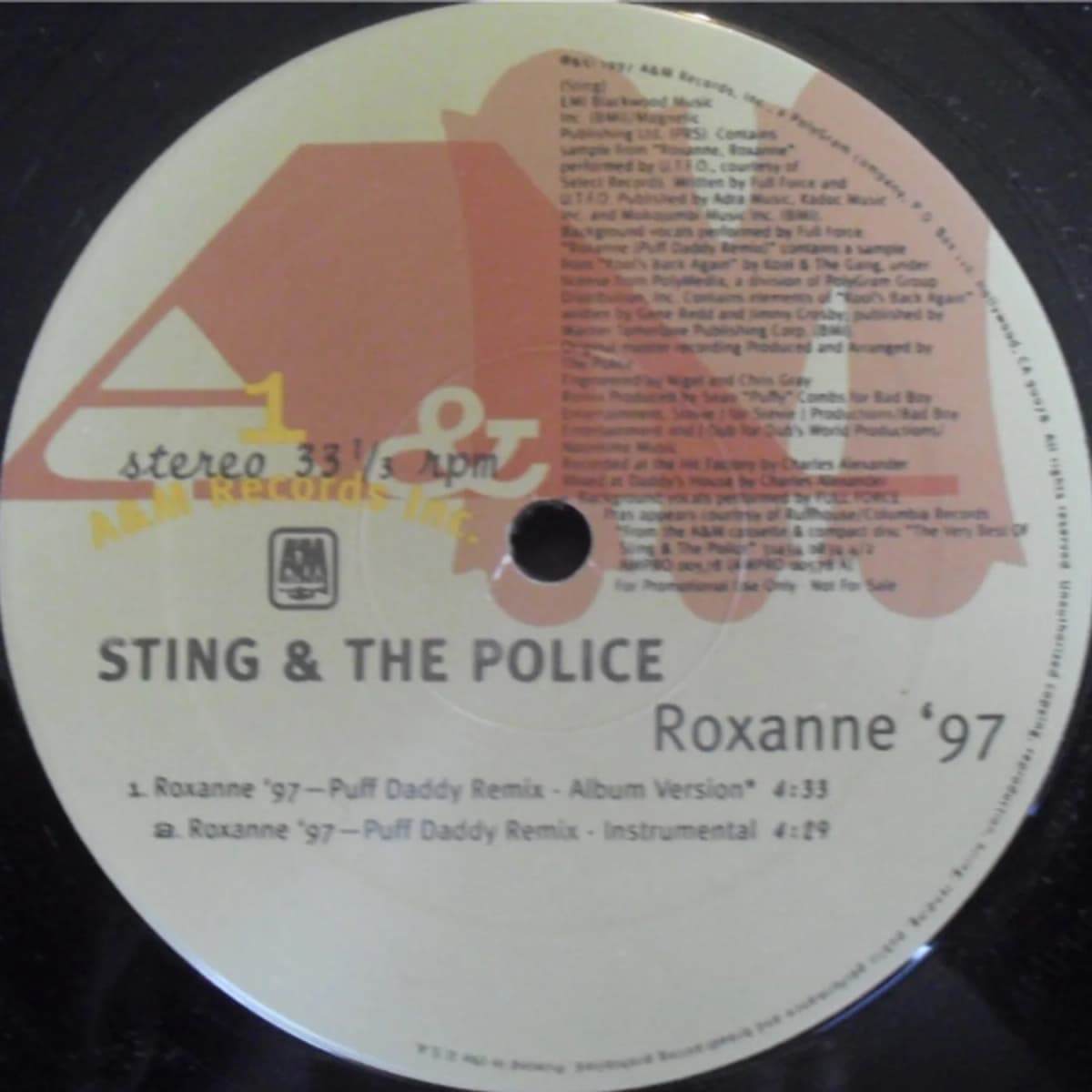 Sting, The Police, Pras Michel – Roxanne '97