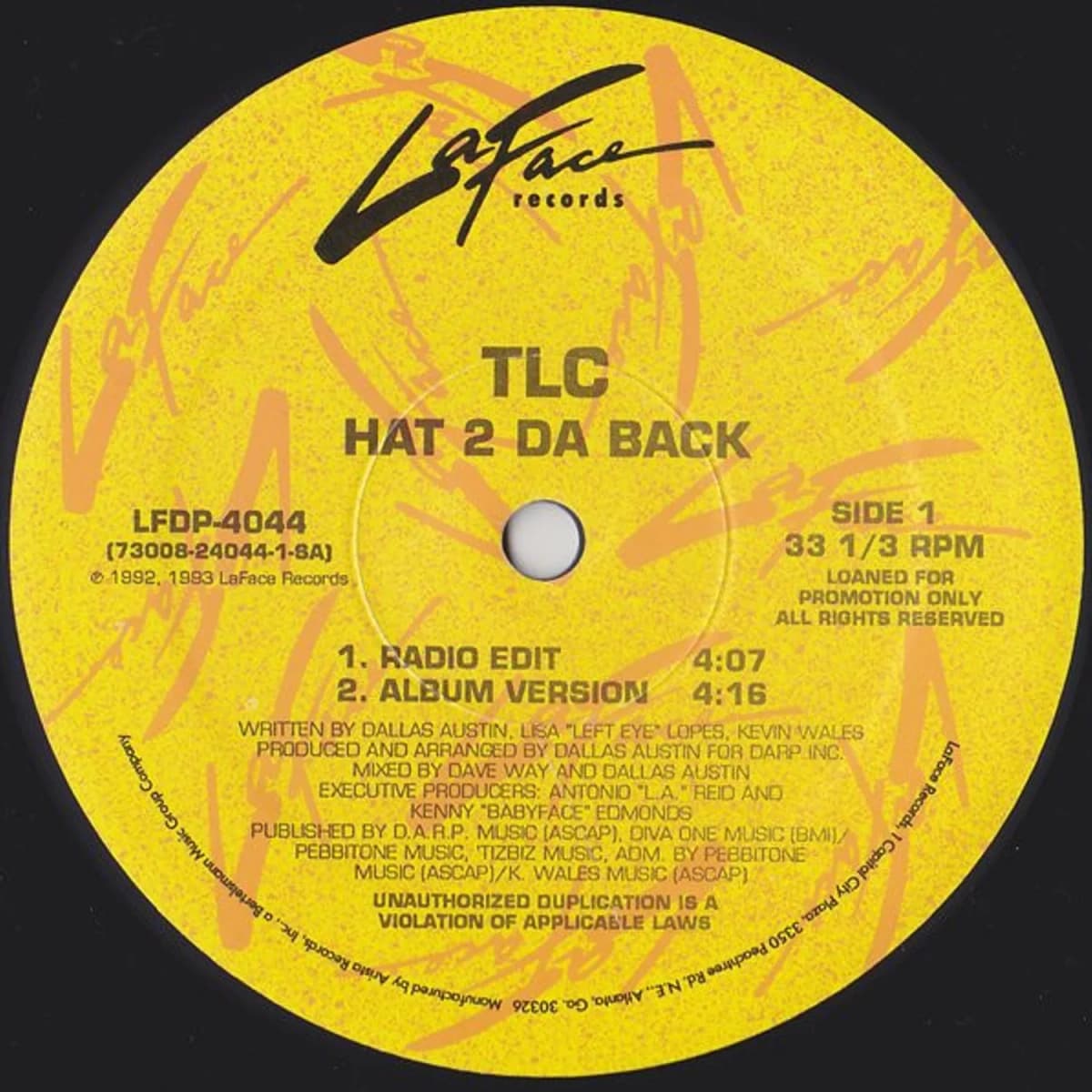 TLC – Hat 2 Da Back