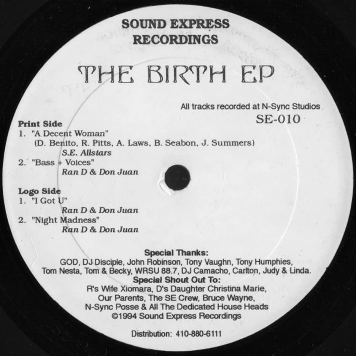 Various – The Birth EP