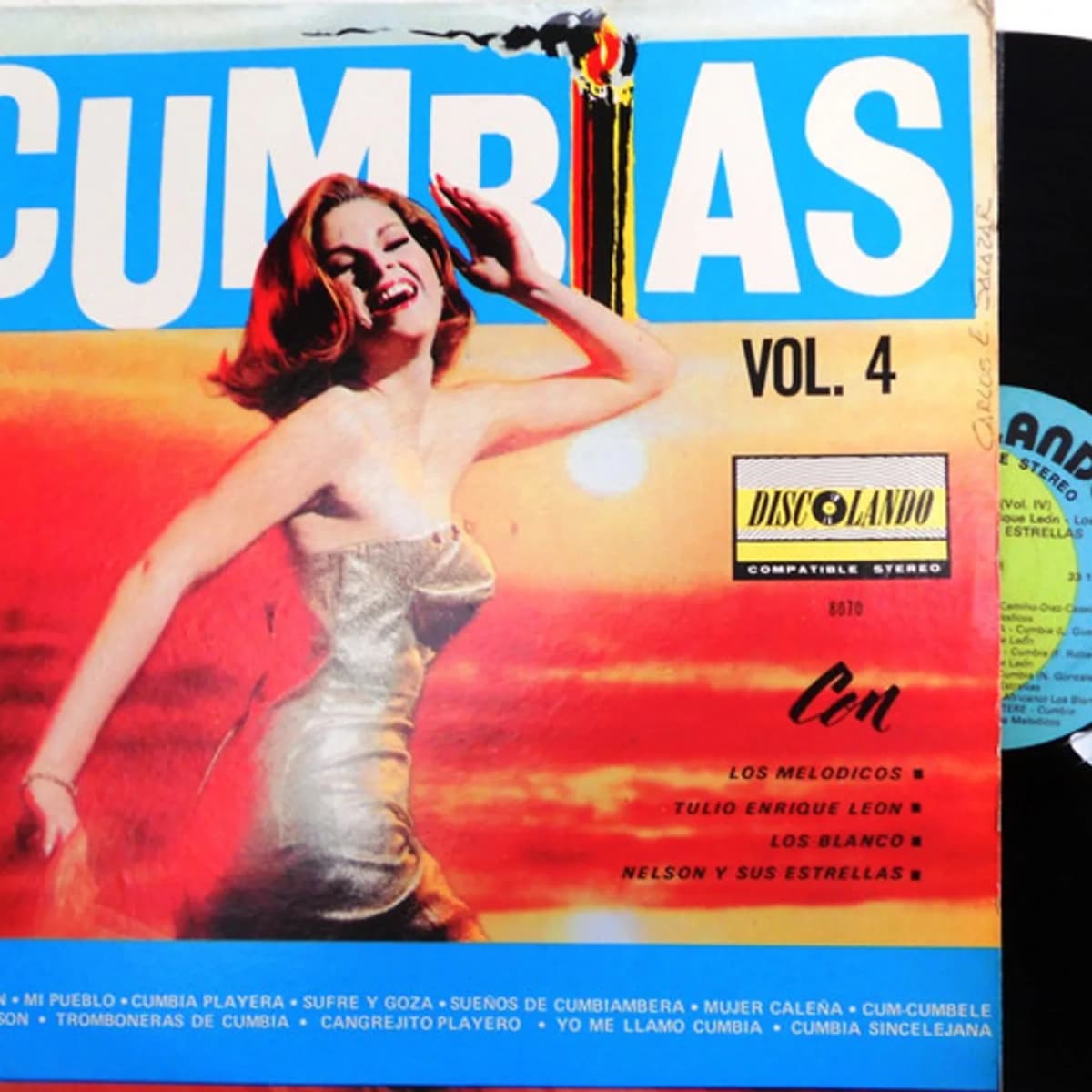 Los Melódicos, Tulio Enrique Leon, Los Blanco, Nelson Y Sus Estrellas – Cumbias Vol. 4