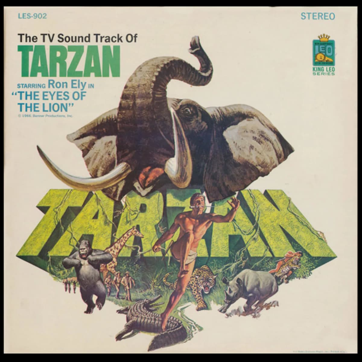 Ron Ely – The TV Sound Track Of Tarzan Starring Ron Ely In "The Eyes Of The Lion"