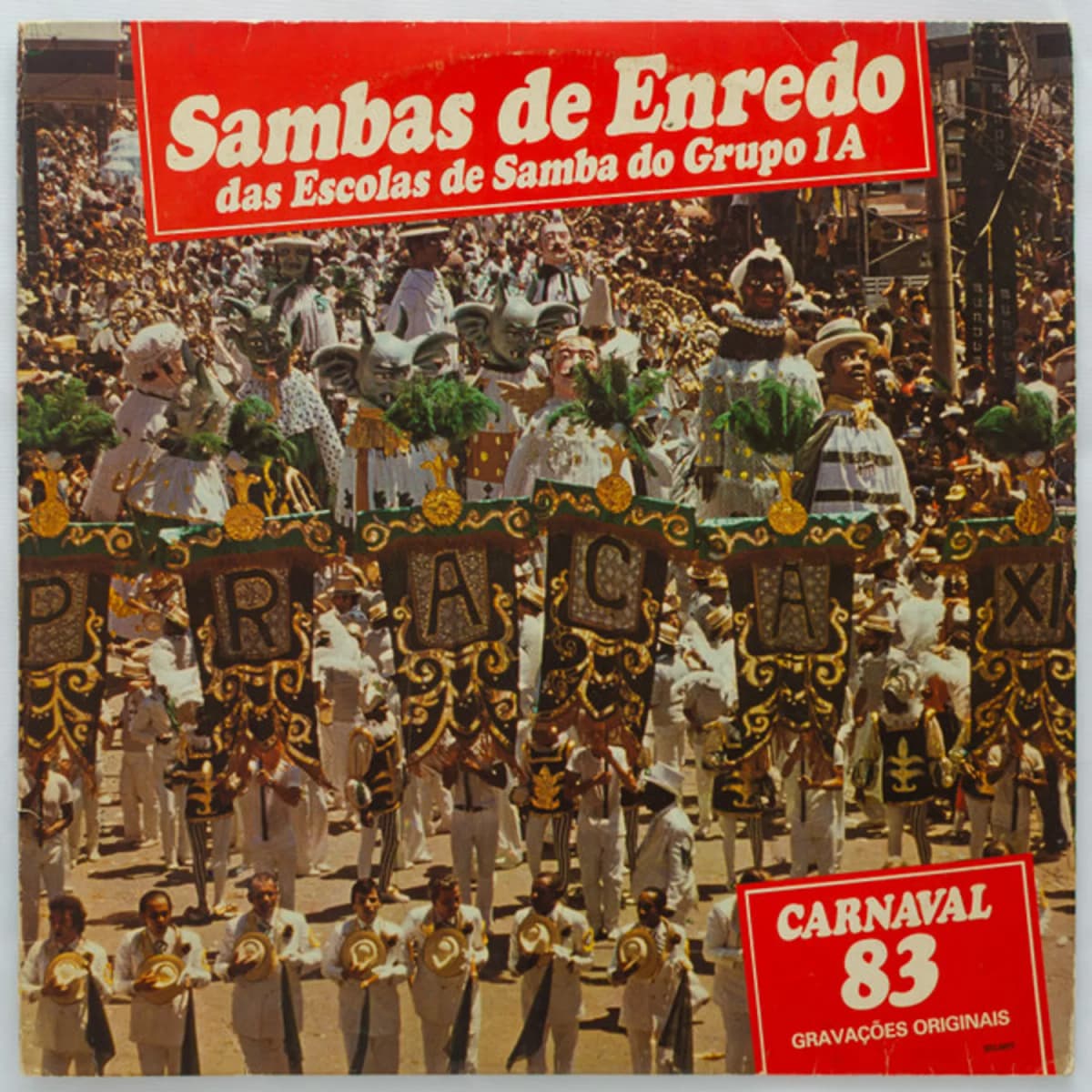Various – Sambas De Enredo Das Escolas De Samba Do Grupo 1A - Carnaval 83