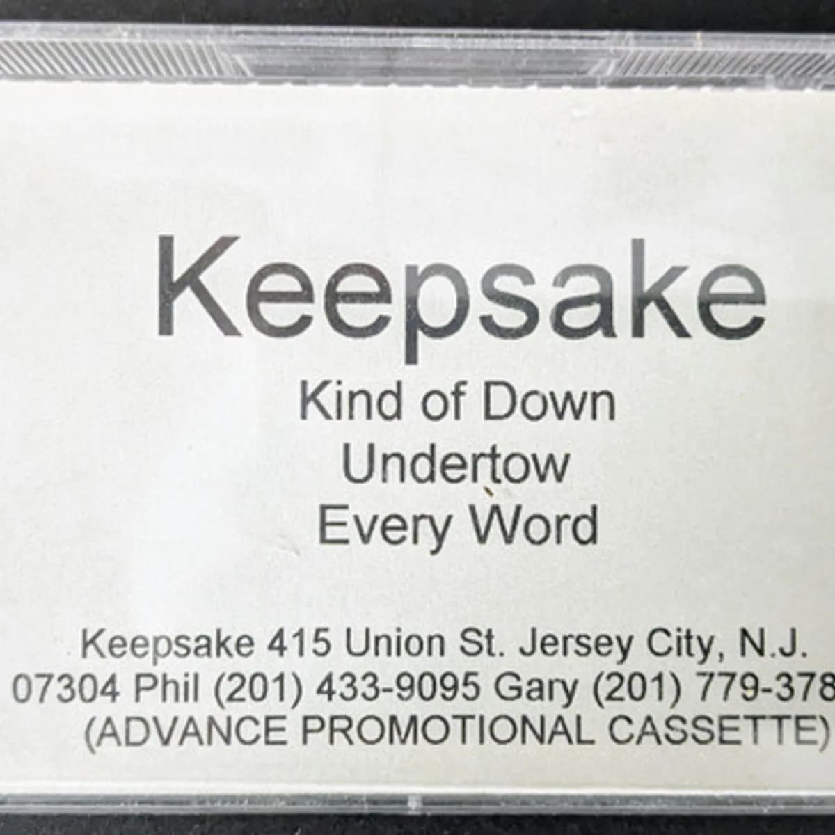Keepsake – Undertow