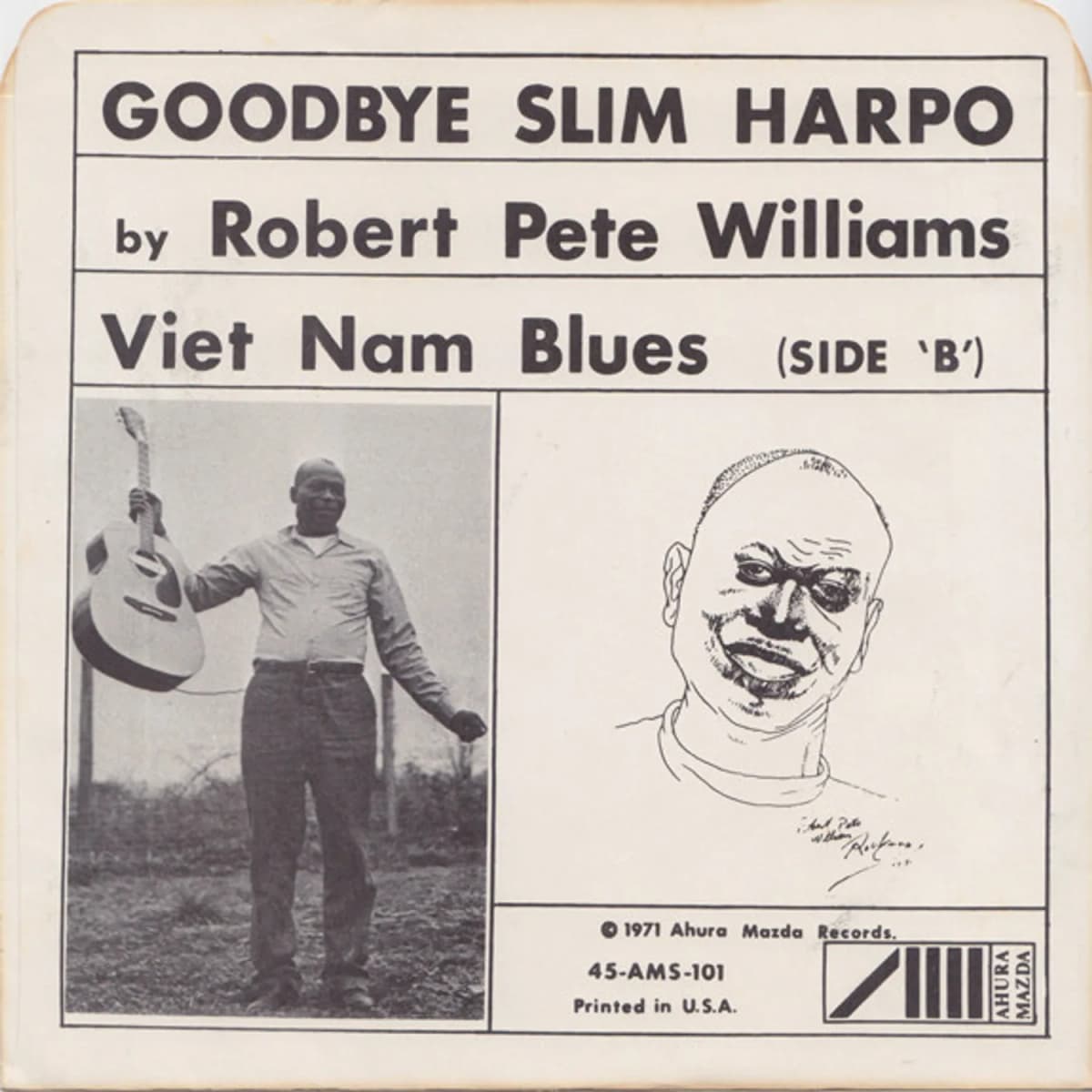 Robert Pete Williams – Goodbye Slim Harpo