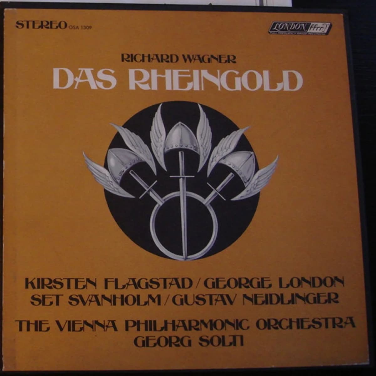 Richard Wagner, Kirsten Flagstad, George London, Set Svanholm, Gustav Neidlinger, Wiener Philharmoniker, Georg Solti – Das Rheingold