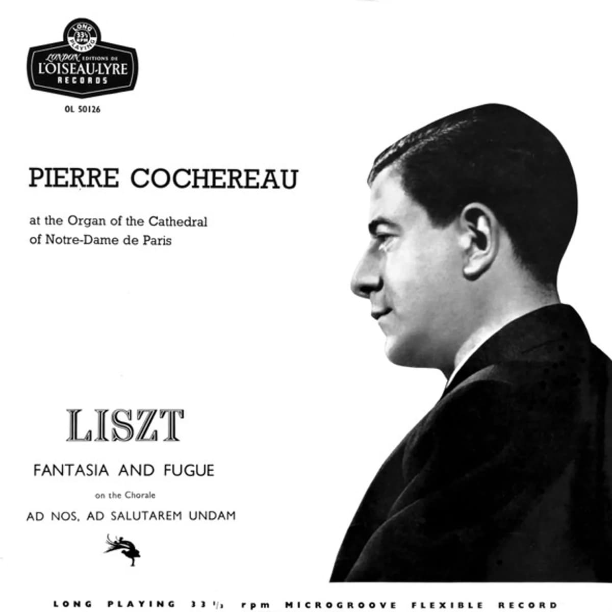 Pierre Cochereau, Franz Liszt – Fantasia And Fugue On The Chorale 'Ad Nos, Ad Salutarem Undam'